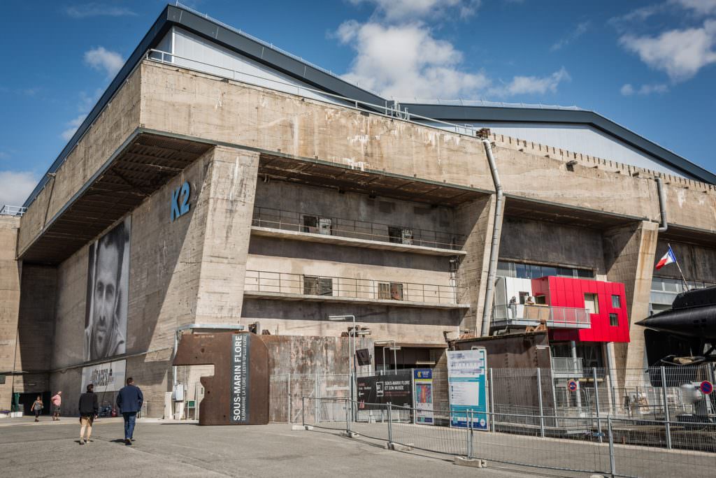 © Xavier DUBOIS. Le musée du sous-marin La Fore dans une alvéole du bloc K2 à Lorient La Base. Le musée du sous-marin La Fore dans une alvéole du bloc K2 à Lorient La Base.