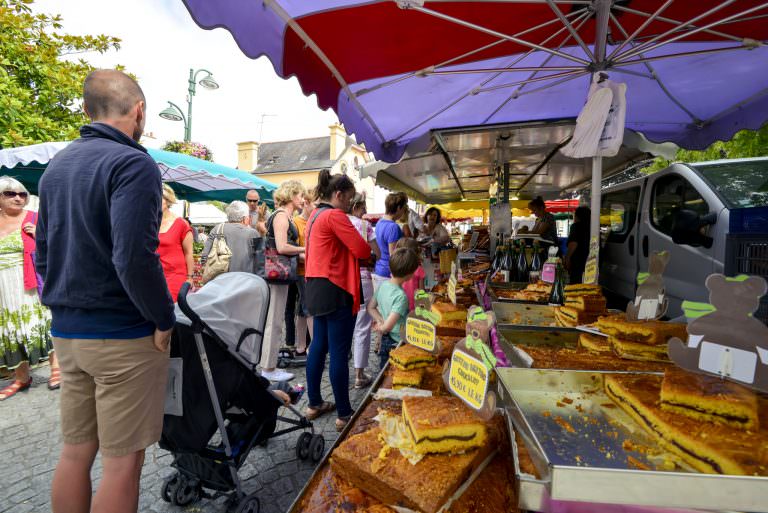 Gâteaux bretons au marché de Guidel