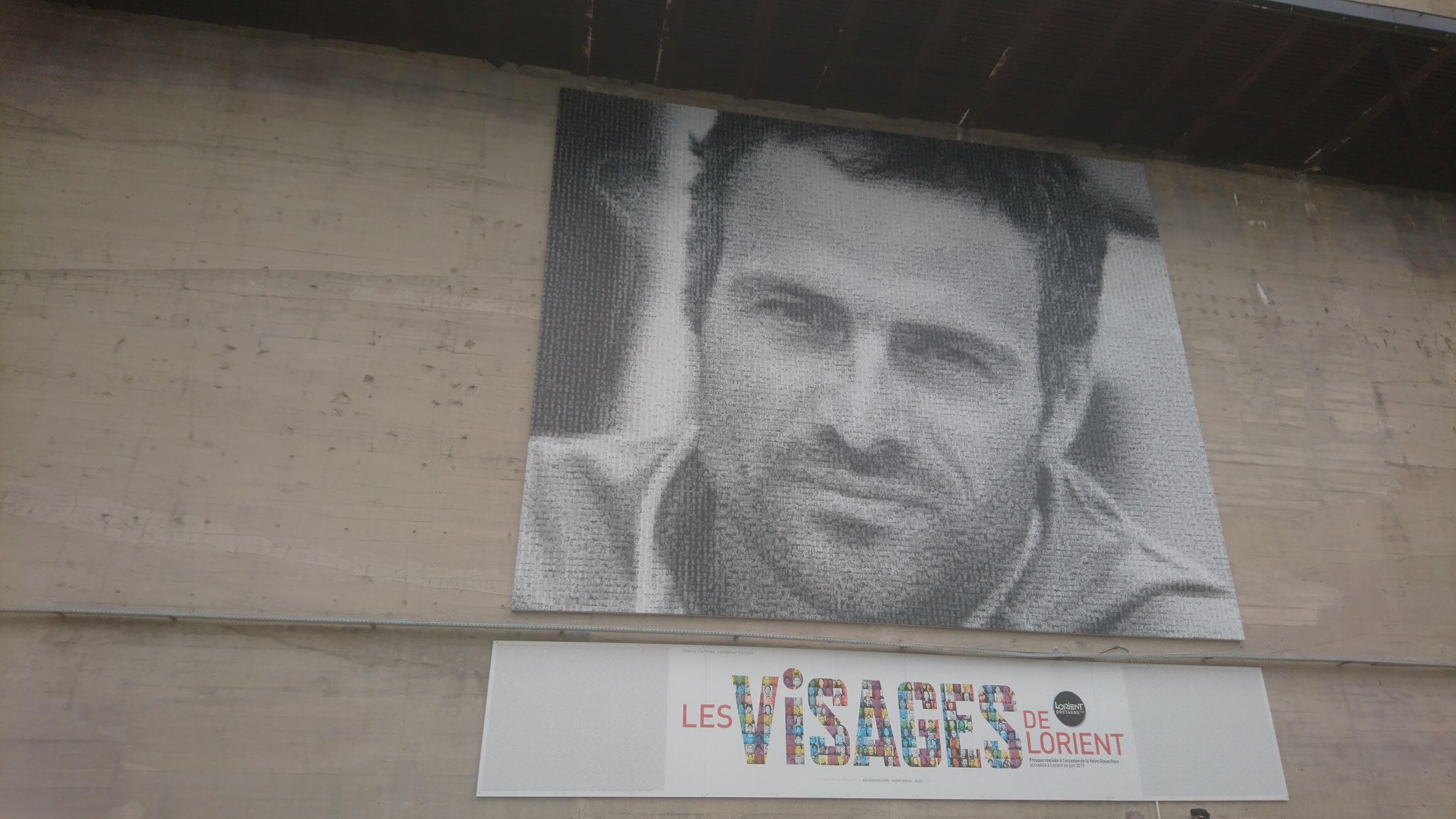 Portrait Franck Cammas les visages de Lorient à Lorient La Base
