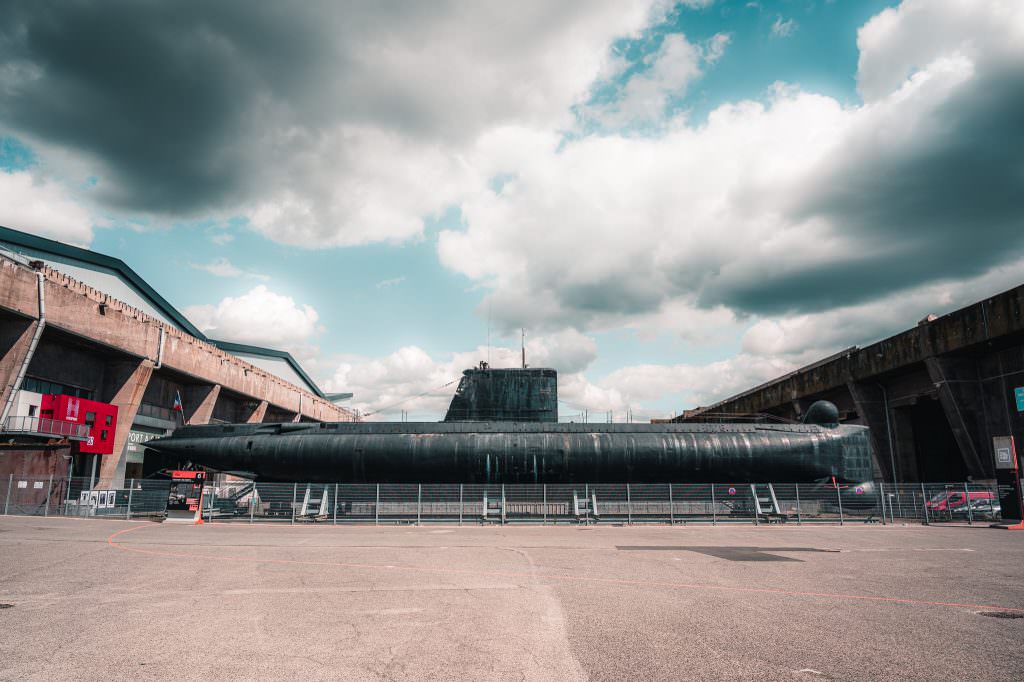 Submarino Flore S645, Lorient La Base (Bretaña del Sur)