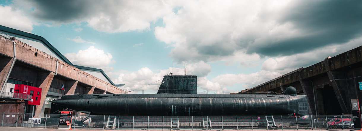 Submarino Flore S645, Lorient La Base (Bretaña del Sur)