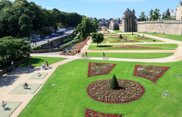 las murallas y su jardín