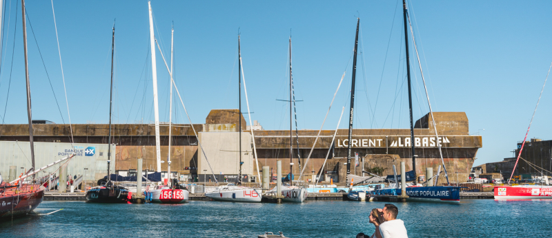 Centro de regatas de Lorient La Base (Bretaña del Sur, Morbihan) - ©Tony Esnault - LBST