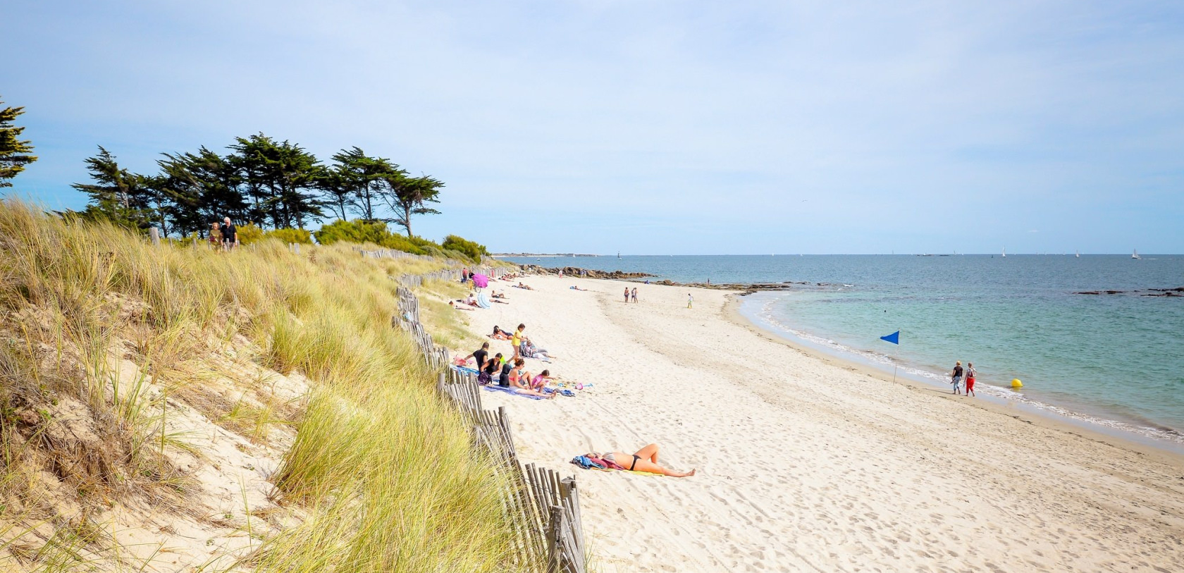 Plage de Kerguelen à Larmor-Plage