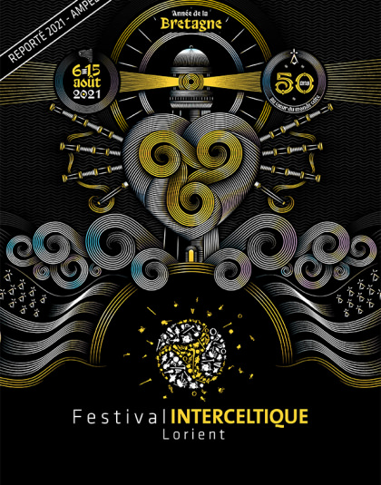 Affiche du Festival Interceltique de Lorient 2021