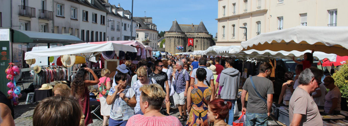 Jour de Marché à Hennebont