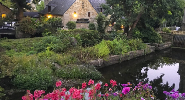 La rivière de l'Aven à Pont-Aven.