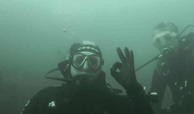 Plongeurs à Ile de Groix avec le Centre Nautique de Kerguelen