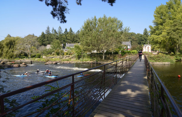 Pont enjambant le Blavet, Inzinzac Lochrist